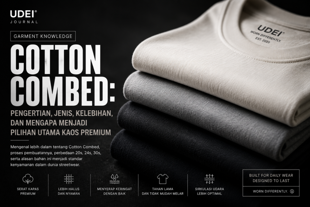 Cotton Combed: Pengertian, Jenis, Kelebihan, dan Mengapa Menjadi Pilihan Utama Kaos Premium cotton combed pengertian, jenis, kelebihan, dan mengapa menjadi pilihan utama kaos premium