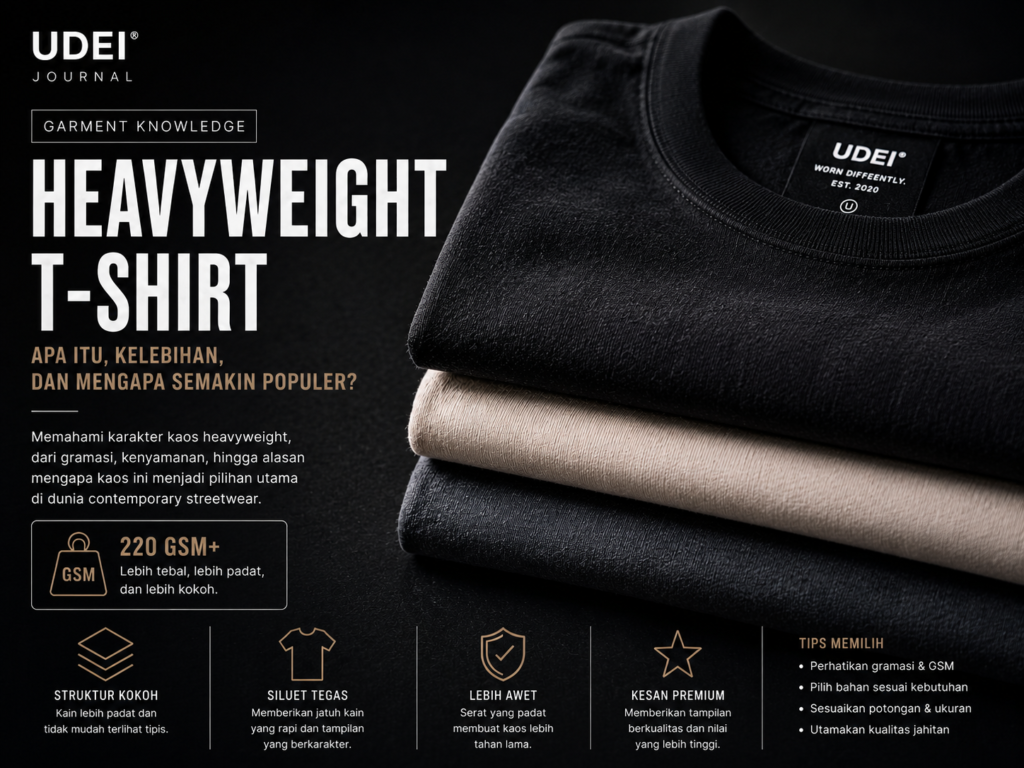 Heavyweight T-Shirt: Apa Itu, Kelebihan, dan Mengapa Semakin Populer? heavyweight tshirt apa itu, kelebihan, dan mengapa semakin populer