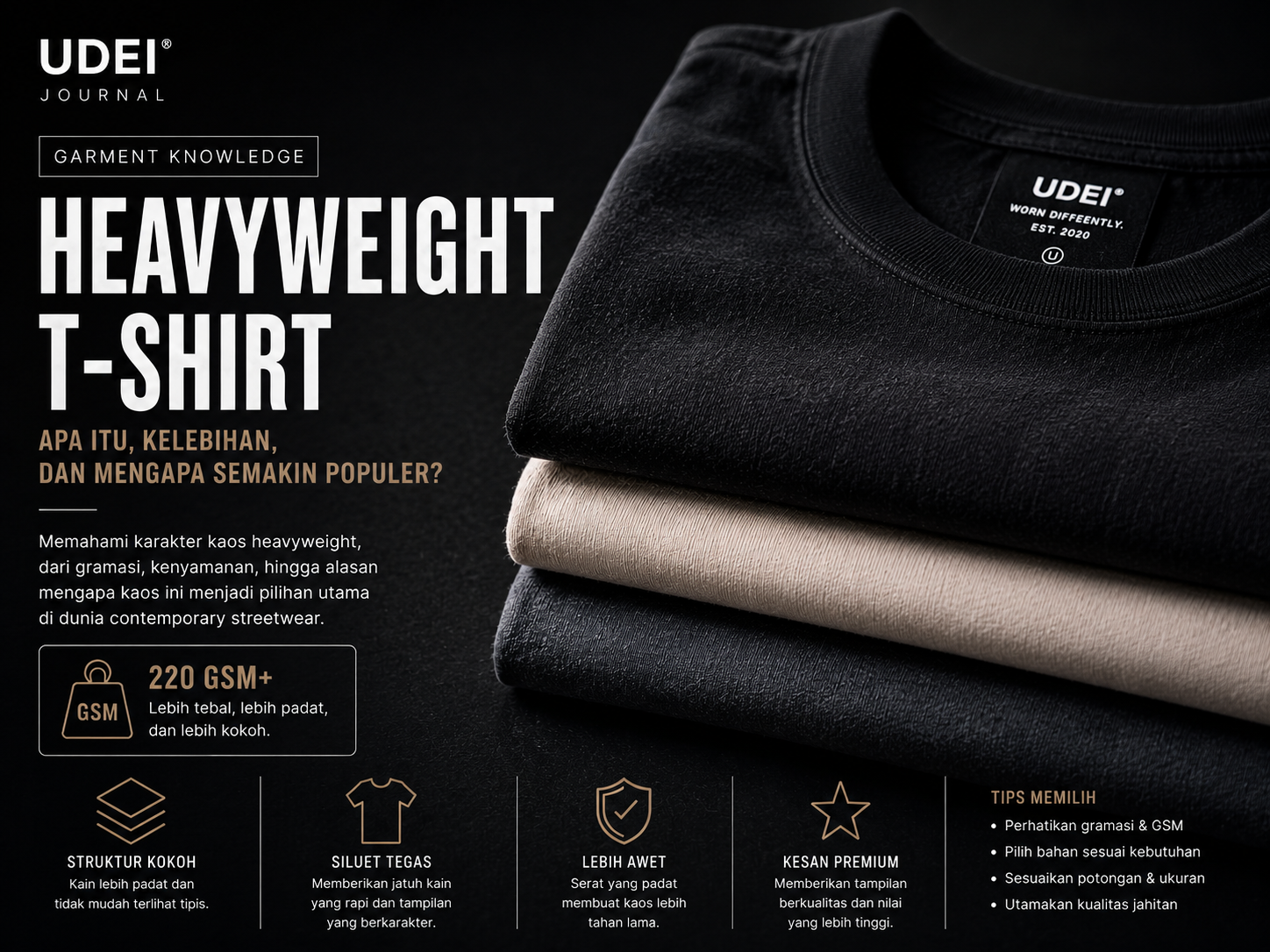 Heavyweight T-Shirt: Apa Itu, Kelebihan, dan Mengapa Semakin Populer? Heavyweight T-Shirt: Apa Itu, Kelebihan, dan Mengapa Semakin Populer?
