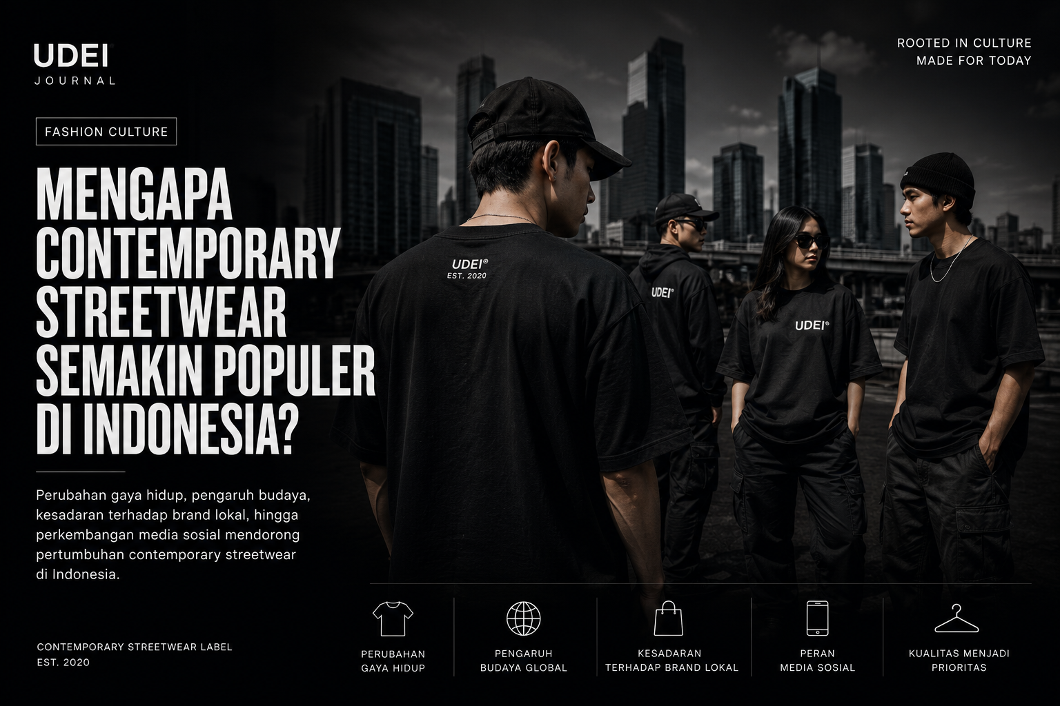 Mengapa Contemporary Streetwear Semakin Populer di Indonesia? Mengapa Contemporary Streetwear Semakin Populer di Indonesia?