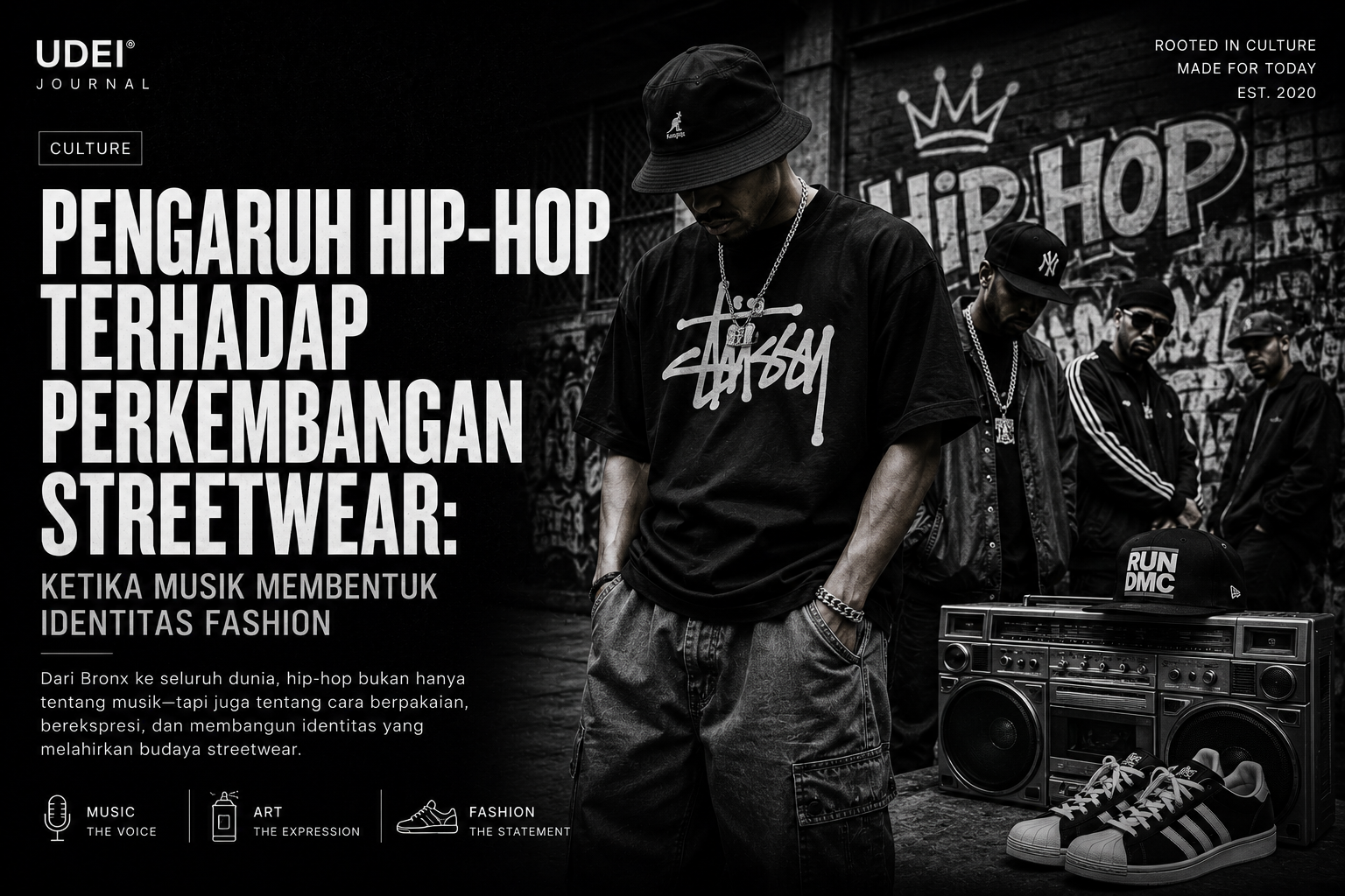 Pengaruh Hip-Hop terhadap Perkembangan Streetwear: Ketika Musik Membentuk Identitas Fashion Pengaruh Hip-Hop terhadap Perkembangan Streetwear: Ketika Musik Membentuk Identitas Fashion