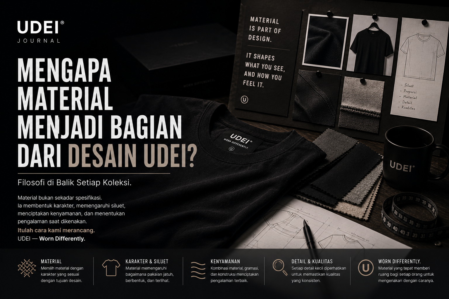 Mengapa Material Menjadi Bagian dari Desain UDEI Mengapa Material Menjadi Bagian dari Desain UDEI